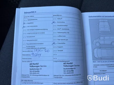 VW TRANSPORTER 4 Motion -16 DSG Lång Dubbla dörrar Värmare