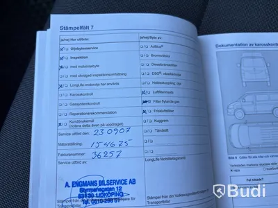 VW TRANSPORTER 4 Motion -16 DSG Lång Dubbla dörrar Värmare