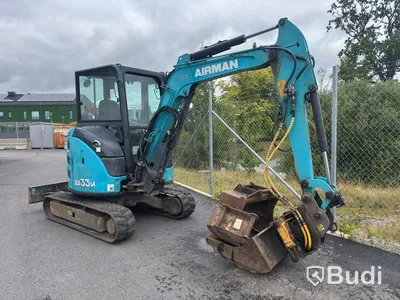 Grävmaskin Airman AX33U-6A, 2014, 4715 h