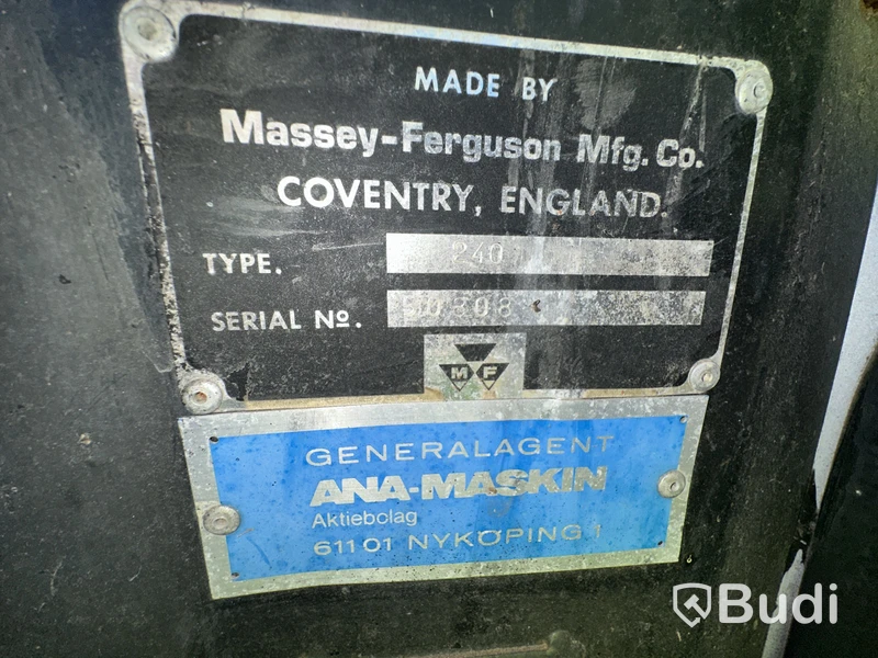 Traktor Massey Ferguson 240, 1980