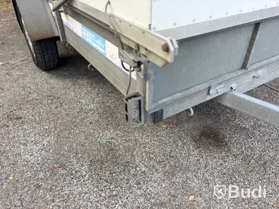 Släpvagn Reko Trailer, med kåpa och ramp