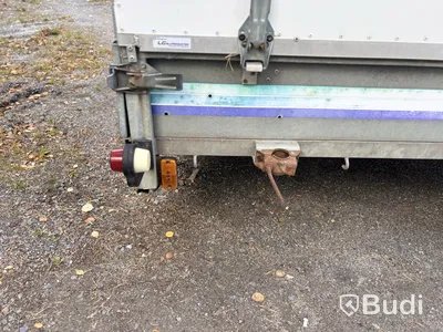 Släpvagn Reko Trailer, med kåpa och ramp
