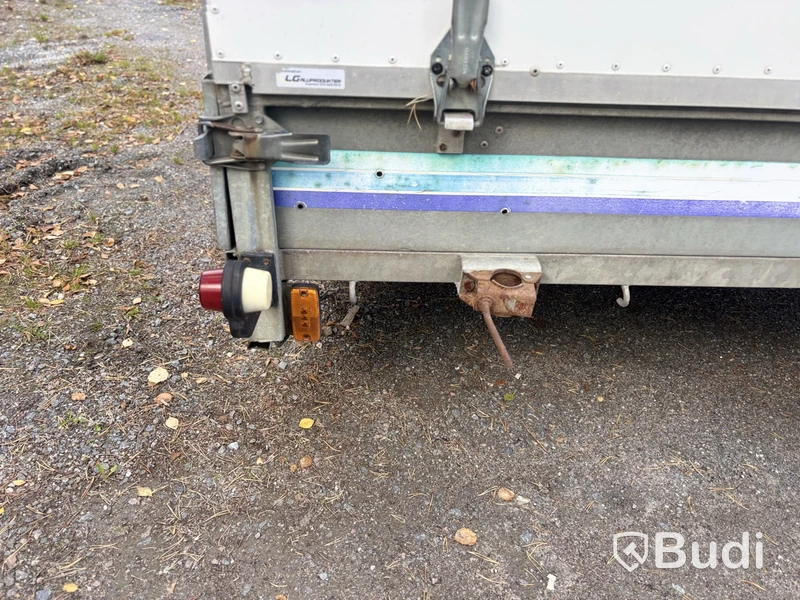 Släpvagn Reko Trailer, med kåpa och ramp