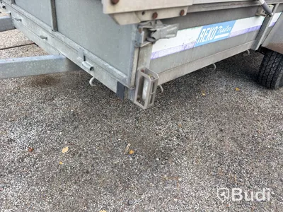 Släpvagn Reko Trailer, med kåpa och ramp