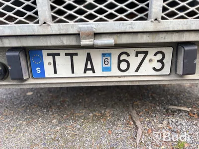 Släpvagn Reko Trailer, med kåpa och ramp