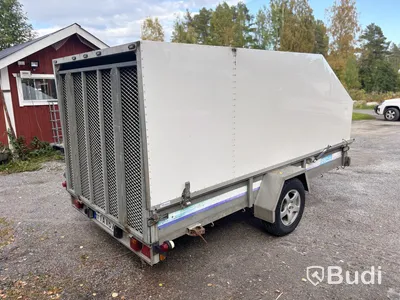 Släpvagn Reko Trailer, med kåpa och ramp