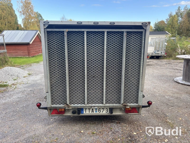 Släpvagn Reko Trailer, med kåpa och ramp