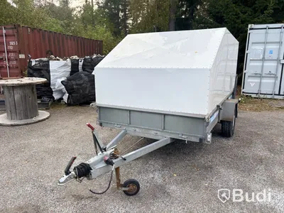 Släpvagn Reko Trailer, med kåpa och ramp