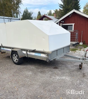 Släpvagn Reko Trailer, med kåpa och ramp