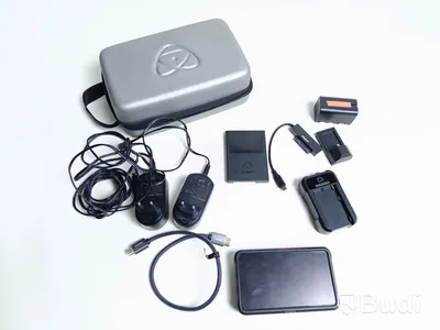 Videomonitor med inspelning Atomos Ninja V ink batteri, HDMI-sladd och HDD