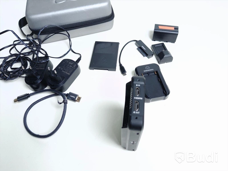 Videomonitor med inspelning Atomos Ninja V ink batteri, HDMI-sladd och HDD