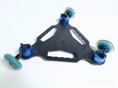 Kameradolly med rollerbladehjul