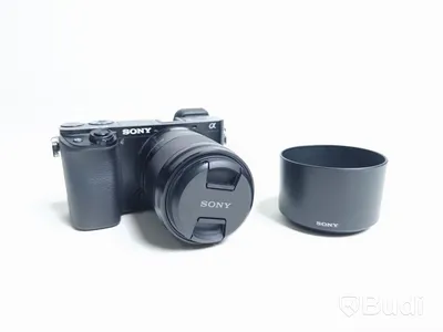 Kamera Sony A6100 ink batteri och objektiv Sony 50 1.8 OSS.