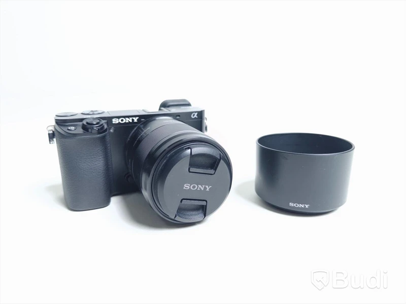 Kamera Sony A6100 ink batteri och objektiv Sony 50 1.8 OSS.