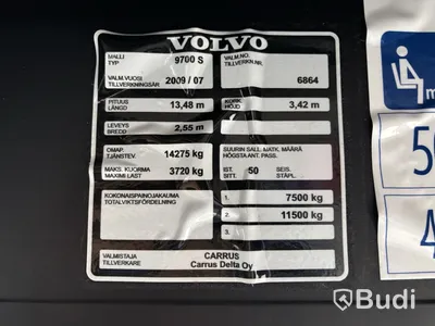 Buss Volvo B12M 4X2 9700S -2009