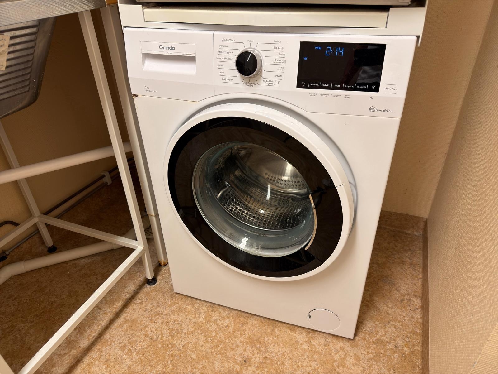 Cylinda FT 5574X washing machine, 7 kg, 1400 rpm