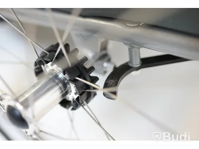 Cykelkärra Rex, för 1 barn grå/röd/svart