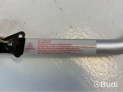 Cykelkärra Rex, för 1 barn grå/röd/svart