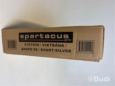 2 st. Viktbänk Spartacus, shape 50