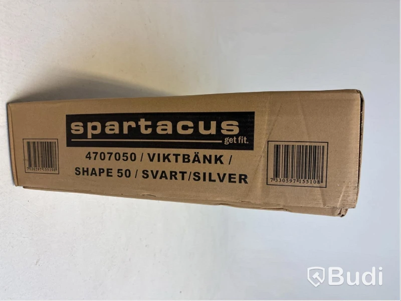 2 st. Viktbänk Spartacus, shape 50
