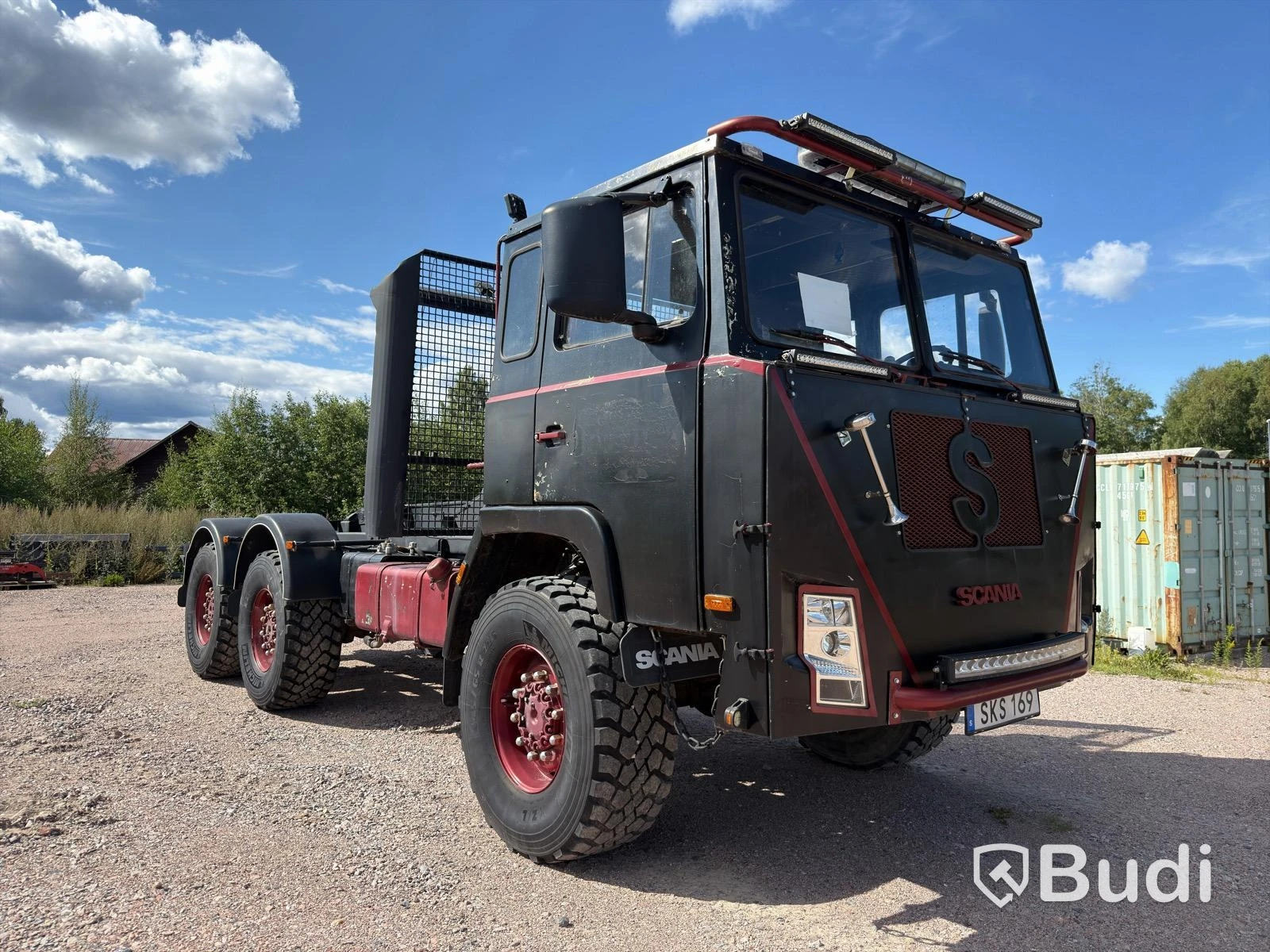 Hooklift truck Scania SBAT 111S A -1980 | DIESEL