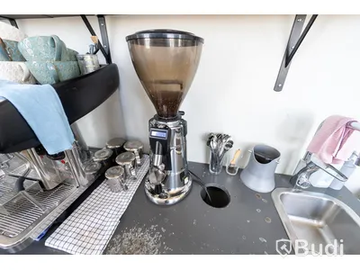 Kaffekvarn. Macap. Med display och dank.