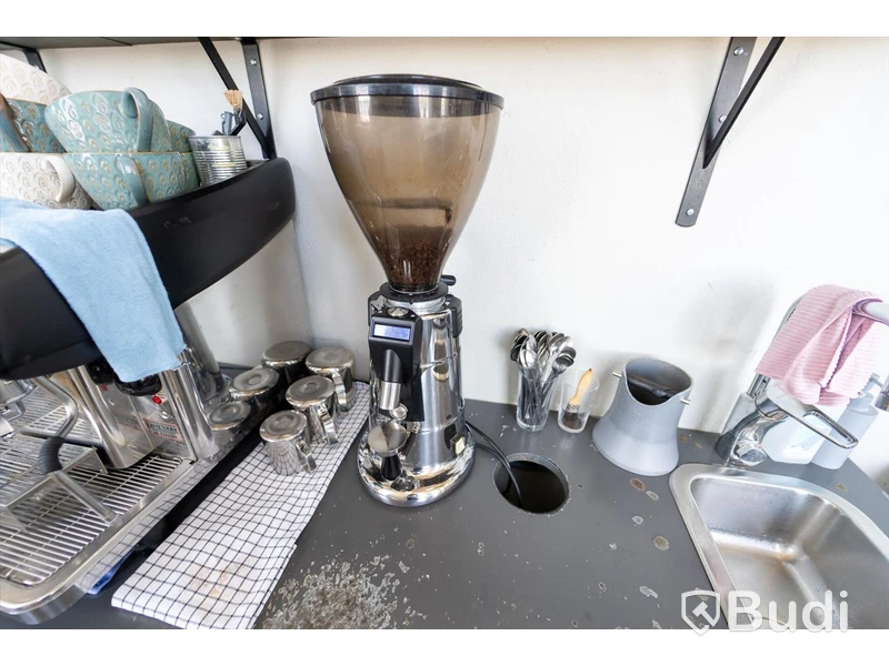 Kaffekvarn. Macap. Med display och dank.
