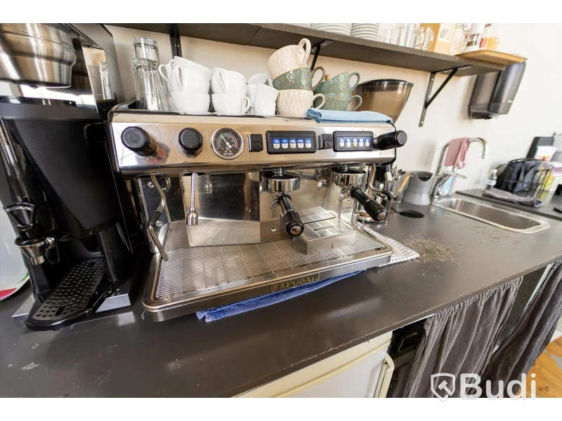 Espressomaskin Expobar Megacrem. 2 stationer.