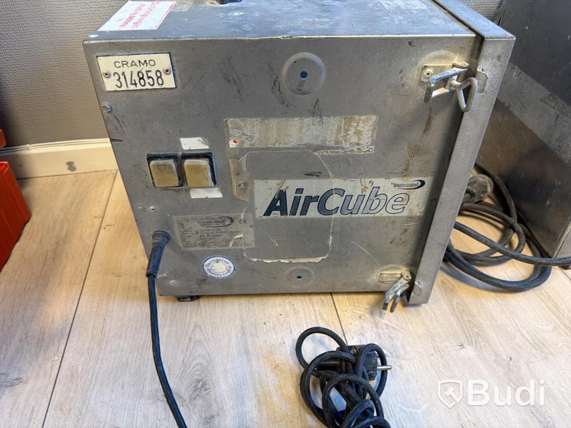 2 st luftrenare Dustcontrol Aircube