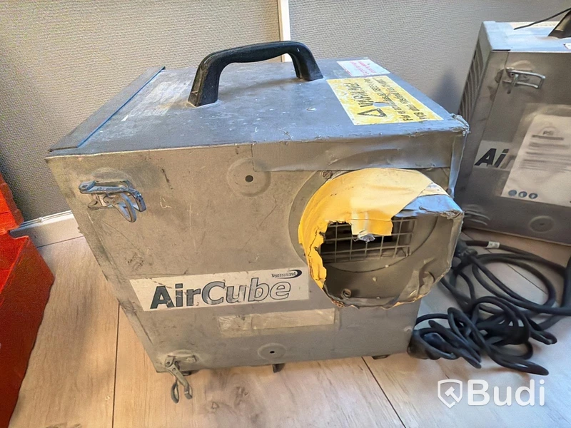 2 st luftrenare Dustcontrol Aircube