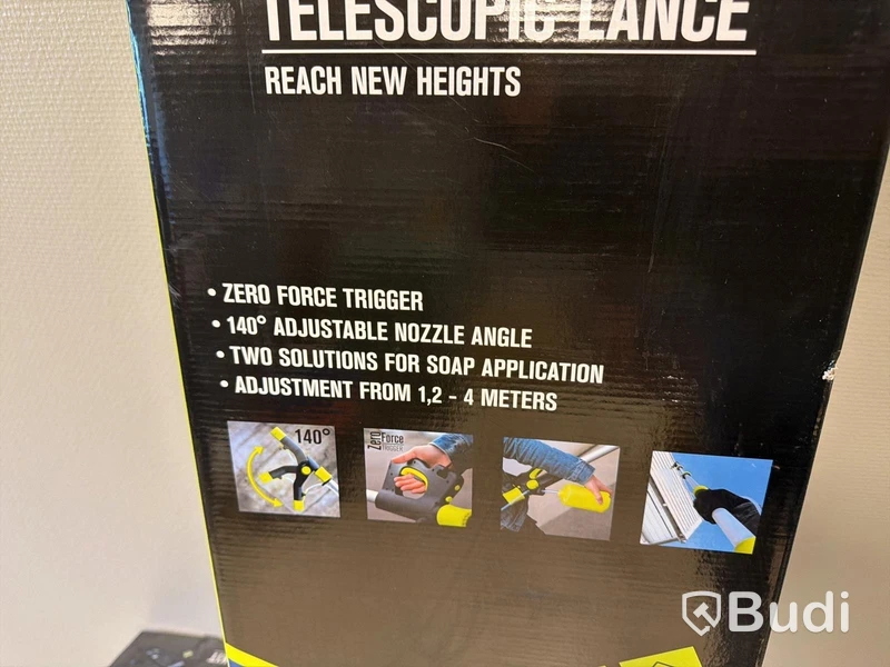 AVA teleskopskaft för tvätt m.m.