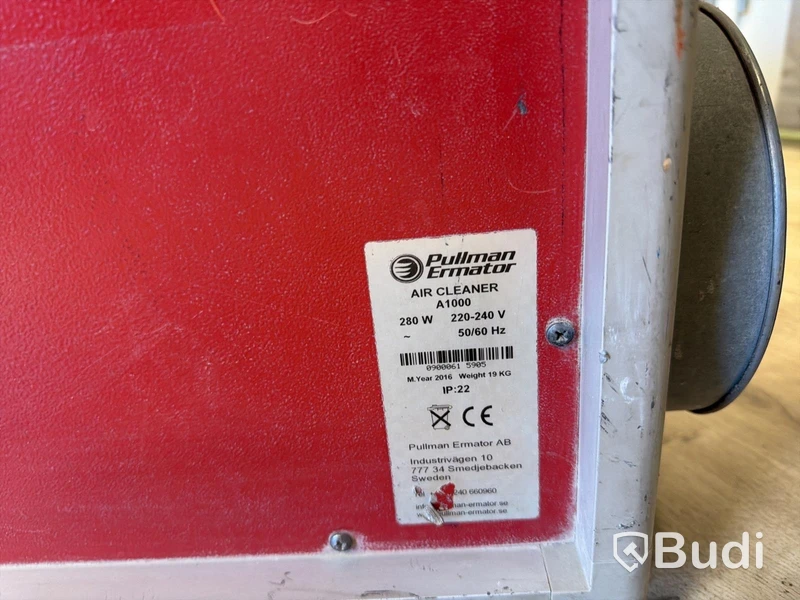 Filterbox Pullman Ermator a1000