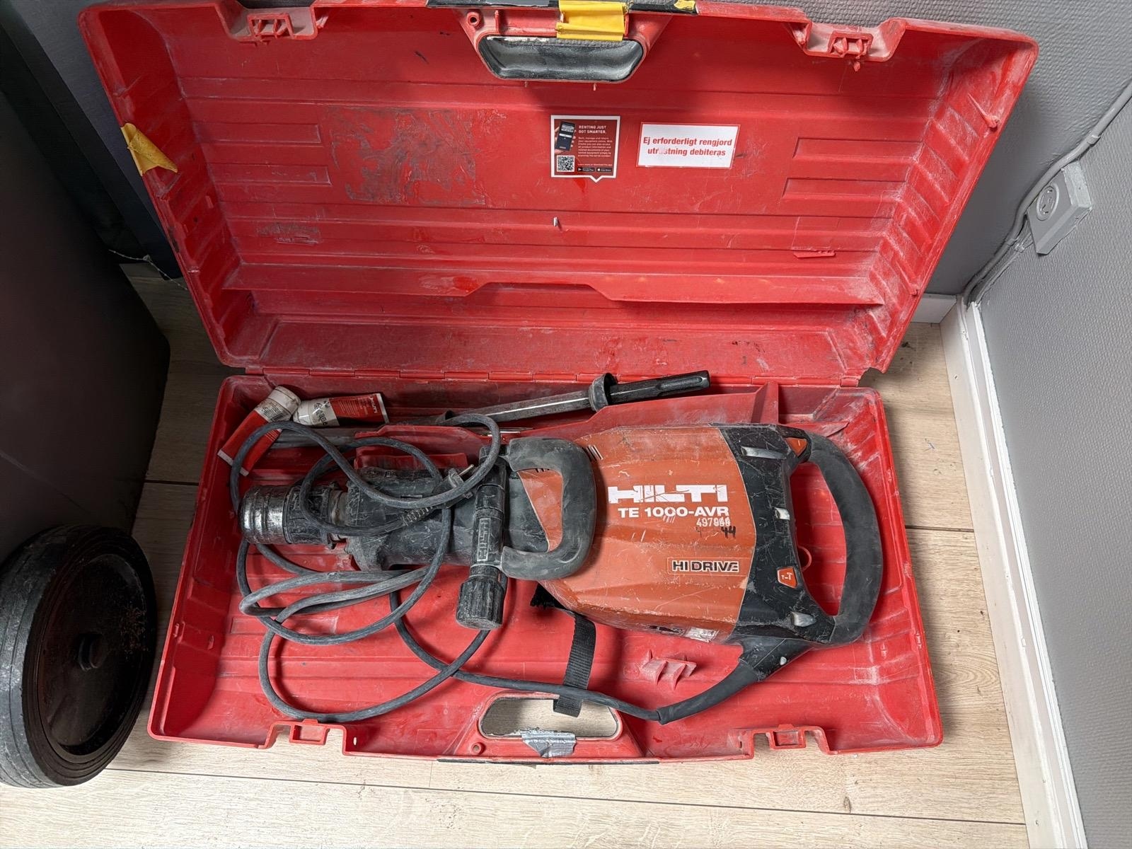 Bilningshammare Hilti TE 1000-AVR