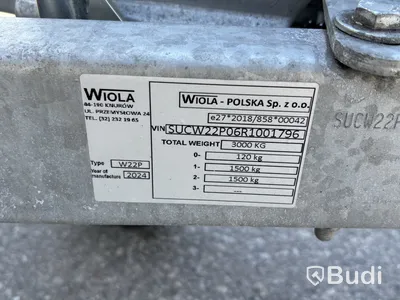 Släp Wiola W22P -2024