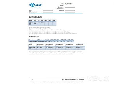 Processkylare MTA TAEvo Tech 401, 2019