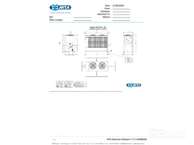 Processkylare MTA TAEvo Tech 401, 2019