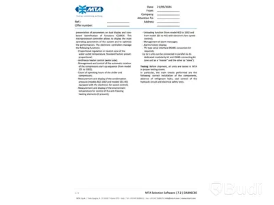 Processkylare MTA TAEvo Tech 401, 2019