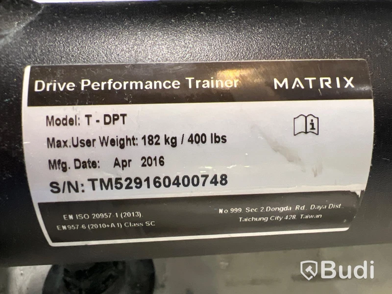 Matrix Fitness Power treadmill