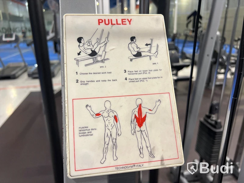 TechnoGym Silver Line Pulley Low - Maskin