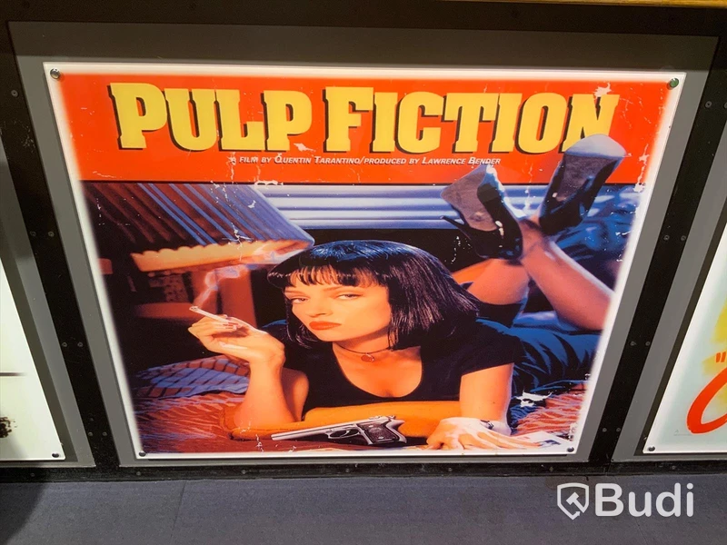 Plexiglastavla Pulp Fiction 100x80