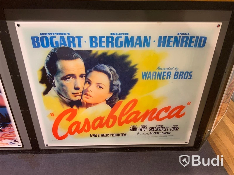 Plexiglastavla Humphrey Bogart Casablanca 100x80
