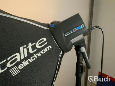 1 par Blixtar Elinchrom med softbox D-lite one