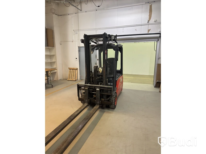 Gaffeltruck Linde E16L-01, eldriven, 1600 kg