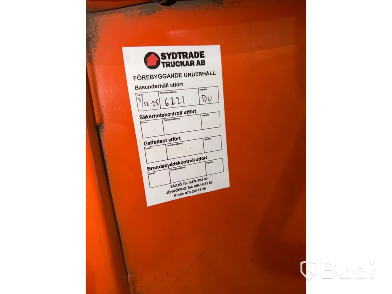 Låglyftande plocktruck, Toyota LPE250 -2017