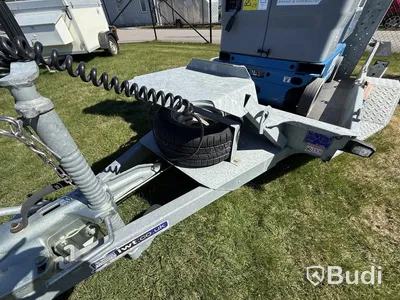 2022 Genie GR20 mast lift with trailer