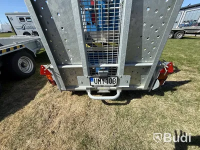 2022 Genie GR20 mast lift with trailer