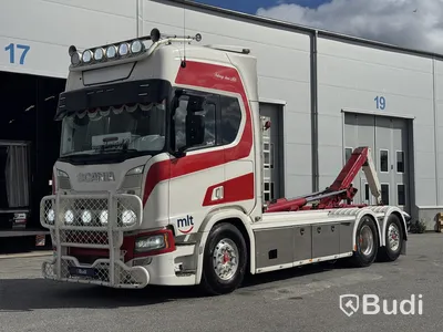 Lastväxlare Scania R580 6x2-4 16.4 -2017 | HIAB 21 ton
