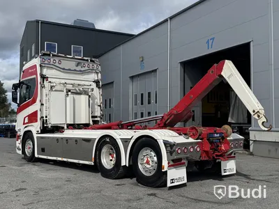 Lastväxlare Scania R580 6x2-4 16.4 -2017 | HIAB 21 ton