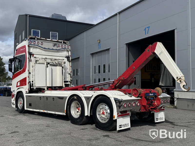 Lastväxlare Scania R580 6x2-4 16.4 -2017 | HIAB 21 ton