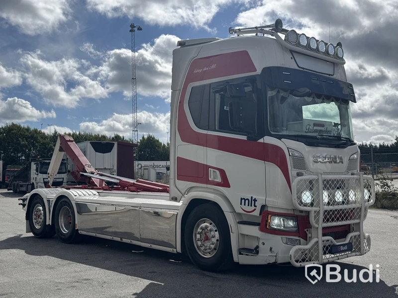 Lastväxlare Scania R580 6x2-4 16.4 -2017 | HIAB 21 ton
